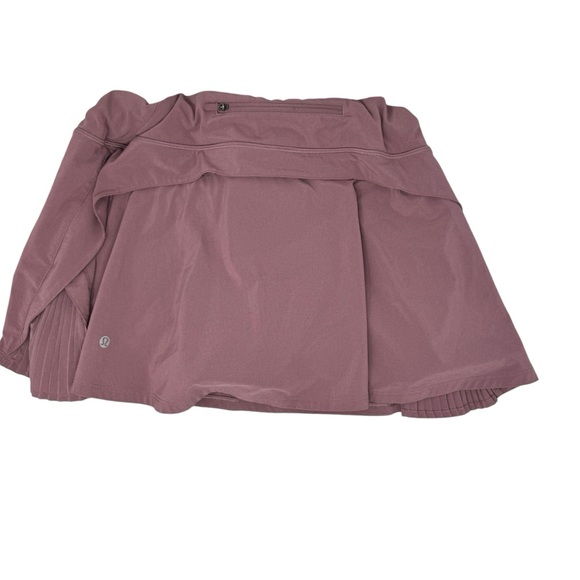 Lululemon. Pink Small Drawstring High Rise Tennis Skort. - Picture 8 of 13